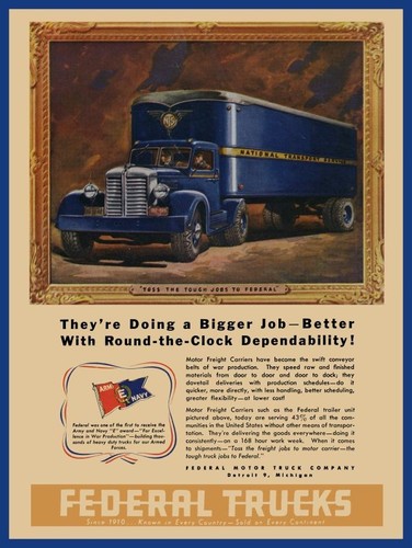 1944 federal trucks - trucks,, national